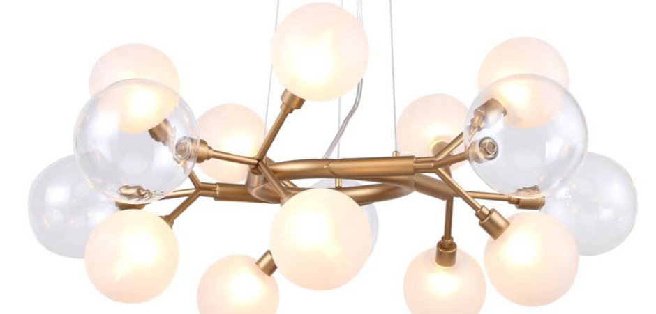Люстра Berries Chandelier White 68 - фото №1