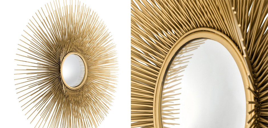 Зеркало Eichholtz Mirror Solaris L Зеркало Eichholtz Mirror Solaris L - Loft-Concept в Воронеже