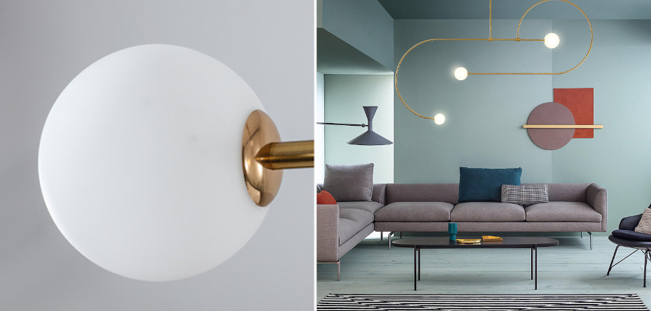 Люстра Fontana Amorosa Three Vortex Gold Люстра Fontana Amorosa Three Vortex Gold - Loft-Concept в Воронеже