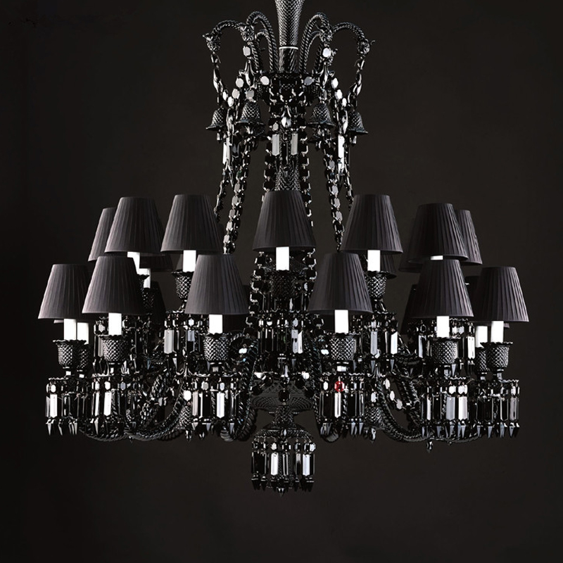 Люстра BACCARAT ZENITH NOIR Chandelier Черный в Воронеже | Loft Concept 