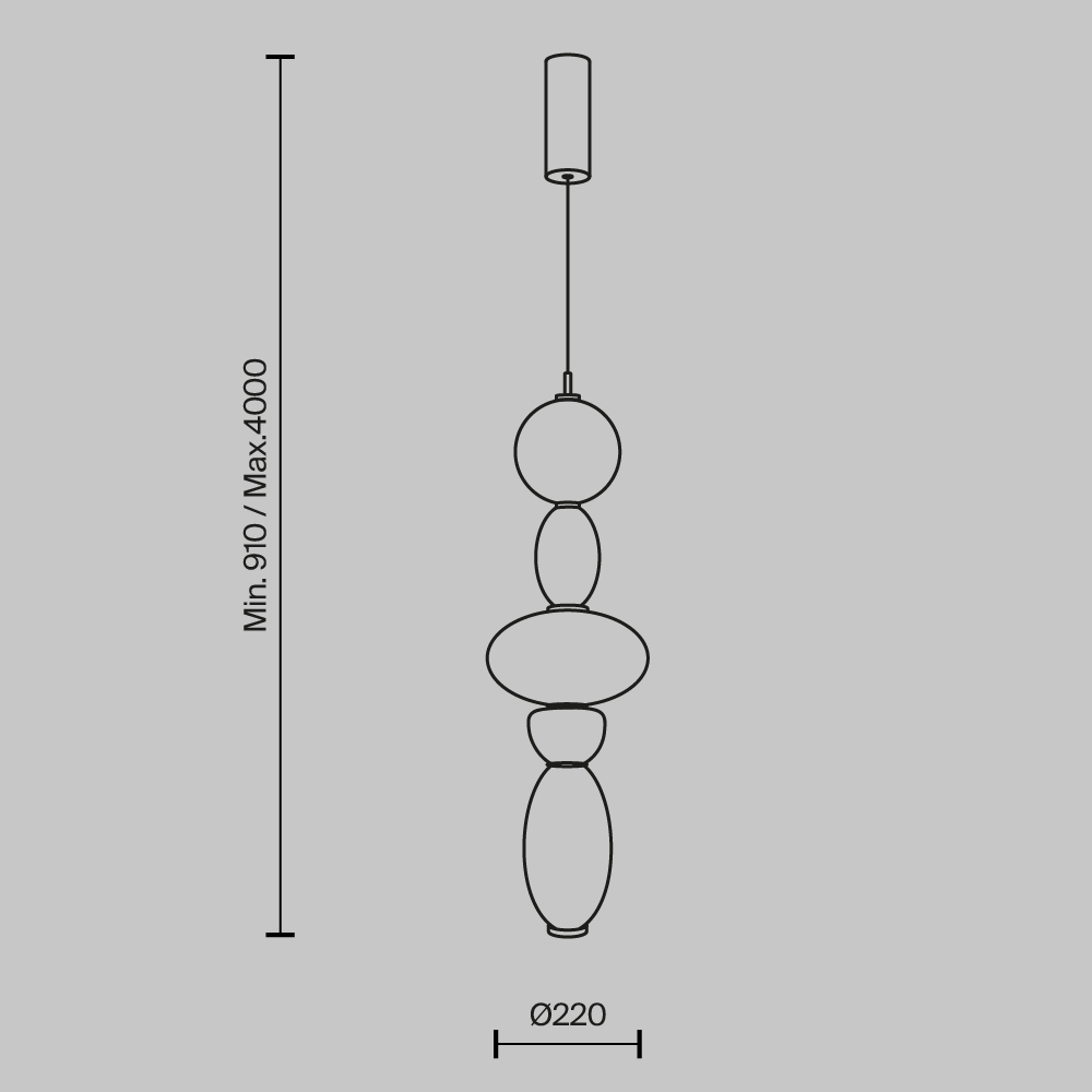Подвесной светильник Adore LED 3000K 23Bт  в Воронеже