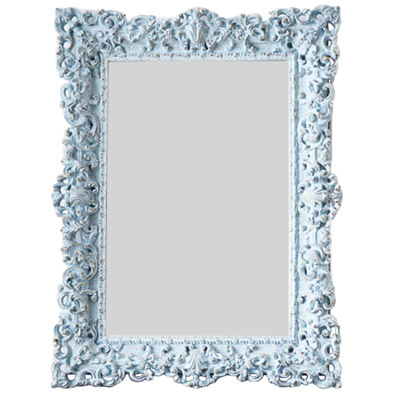 Зеркало Leeuw Mirror Pastel Blue Винтажный голубой в Воронеже | Loft Concept 