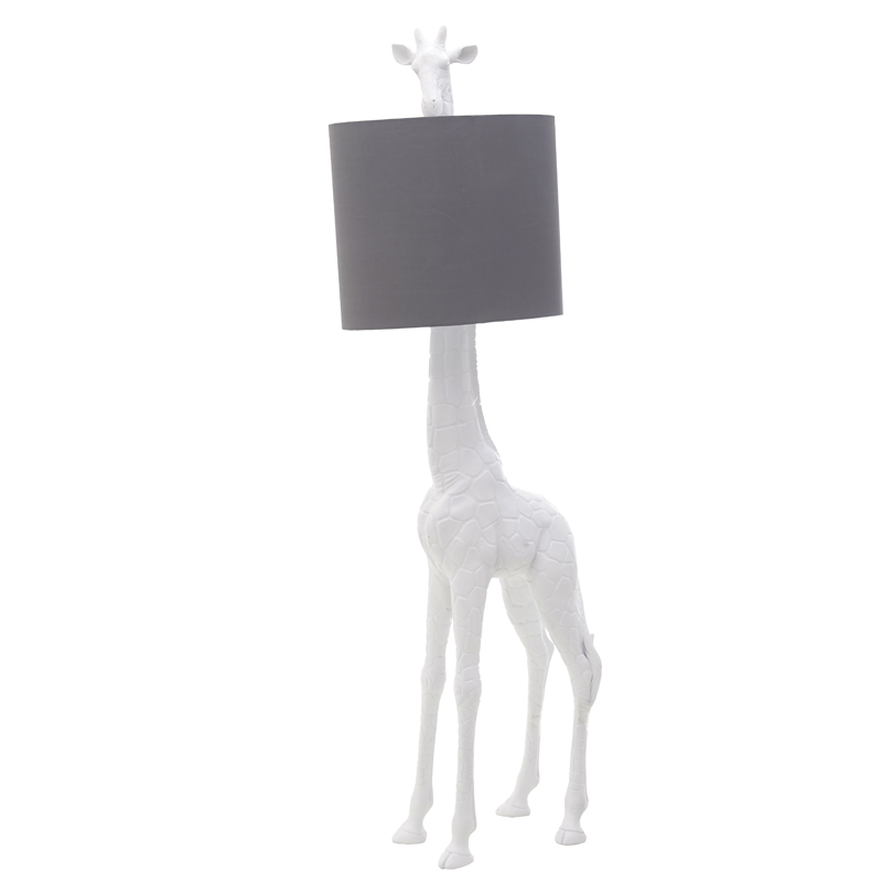 Торшер White Giraffe Floor lamp Белый Серый в Воронеже | Loft Concept 