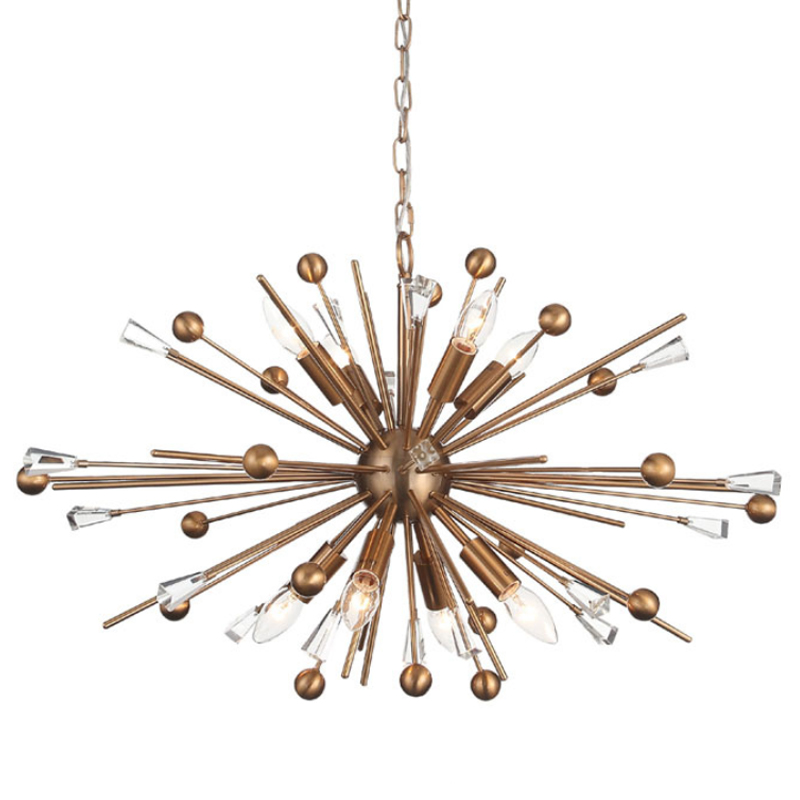 Люстра Спутник GIANT SPUTNIK Chandelier Copper Медь в Воронеже | Loft Concept 