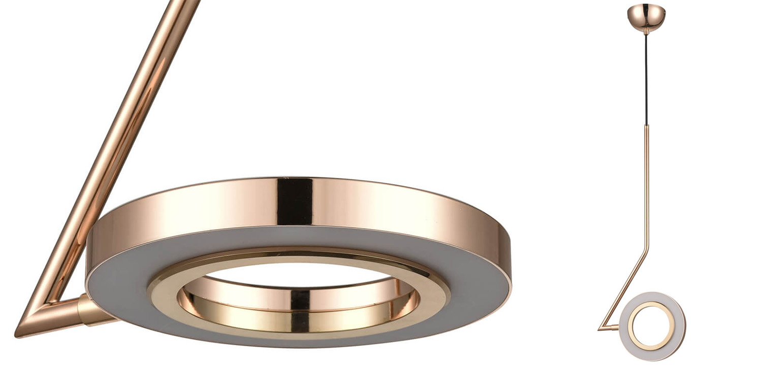 Подвесной светильник Dienes Gold - фото №1