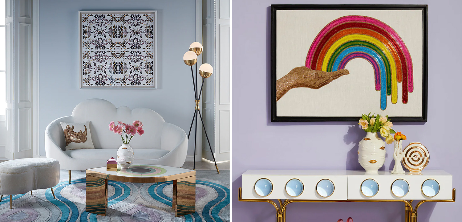 Ваза Jonathan Adler Gilded Gala Round Vase - фото №2