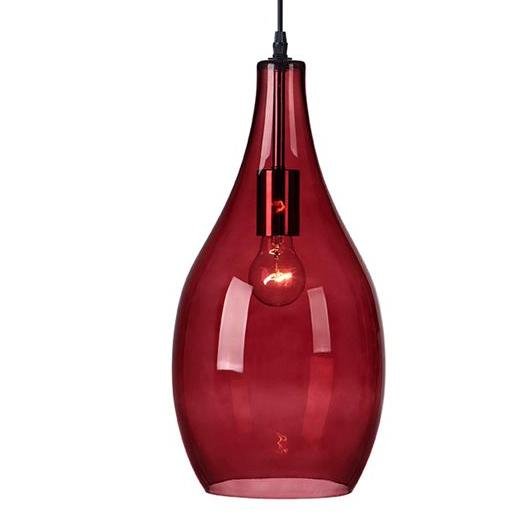 Подвесной светильник Plum Pear Pendant Красный (Red) в Воронеже | Loft Concept 