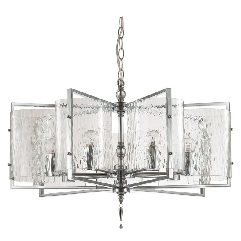 Люстра Karissa Chrome Chandelier 65 Хром Прозрачный (Transparent) в Воронеже | Loft Concept 