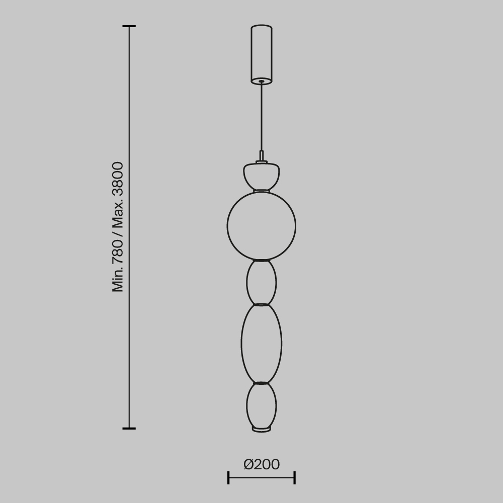 Подвесной светильник Adore LED 3000K 17Bт в Воронеже