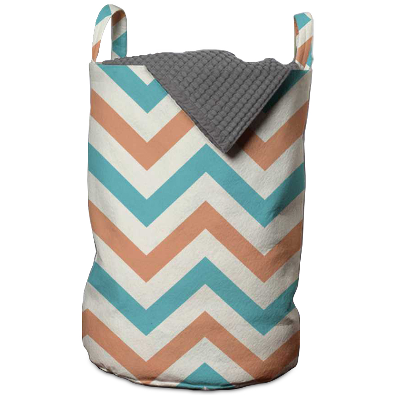 Корзина Turquoise Chevron Basket Мульти в Воронеже | Loft Concept 