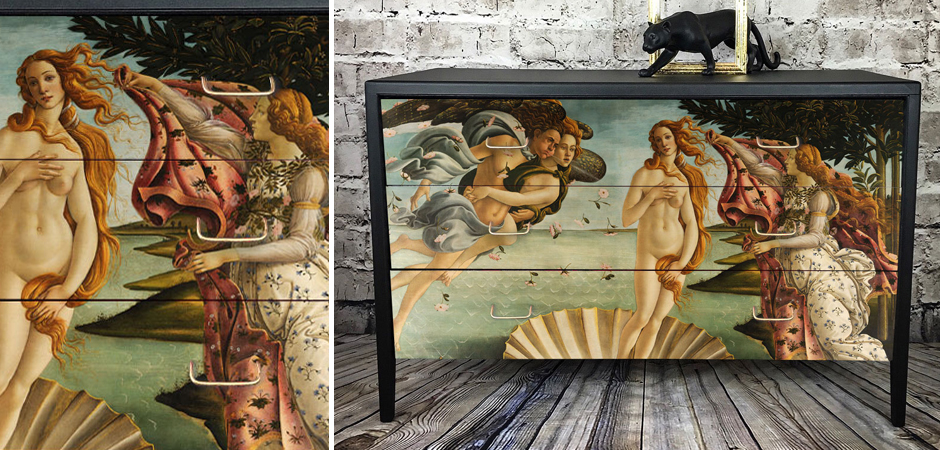 Комод Афродита Chest Of Drawers The Birth Of Venus Комод Афродита Chest Of Drawers The Birth Of Venus - Loft-Concept в Воронеже