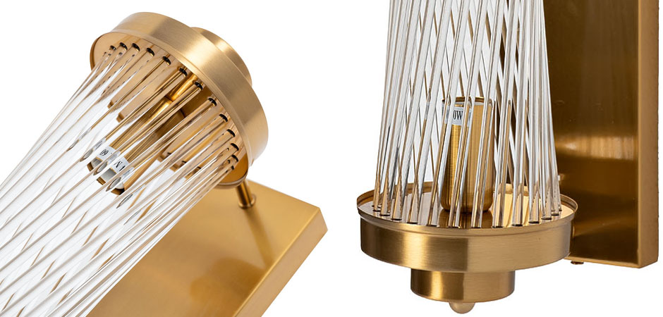 Бра Glass Tubes Brass Бра Glass Tubes Brass - Loft-Concept в Воронеже