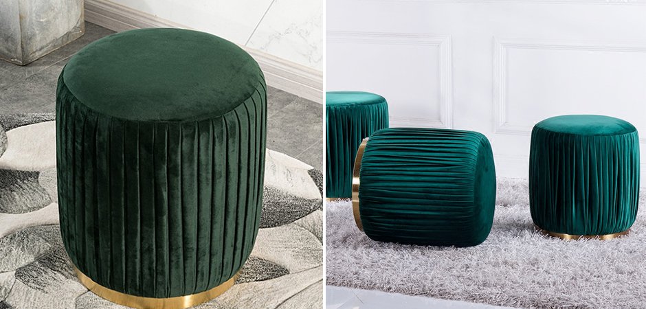 Пуф Emerald Corrugation Пуф Emerald Corrugation - Loft-Concept в Воронеже