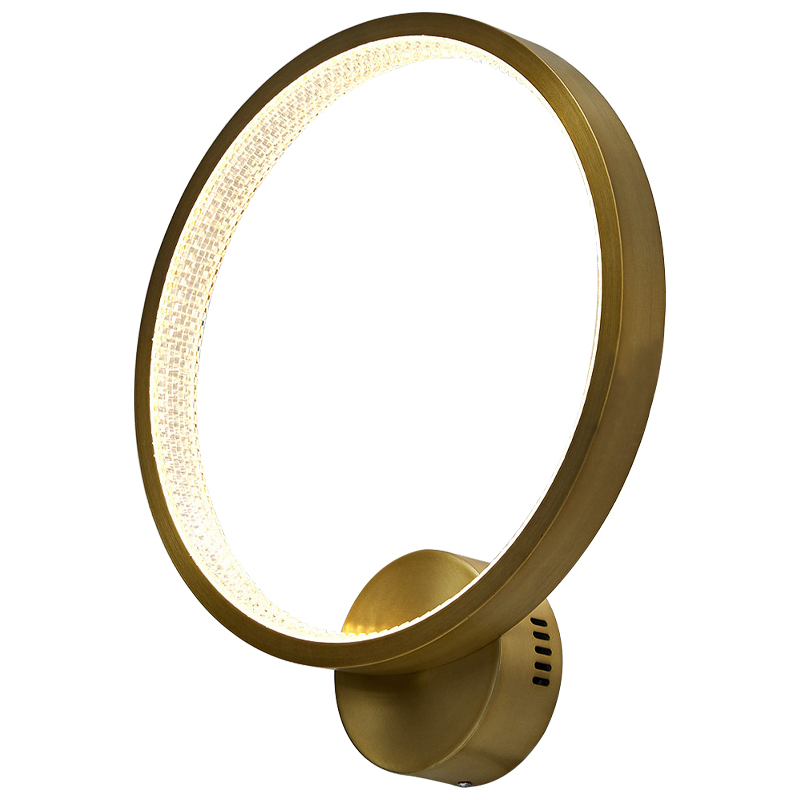 Бра Ring Light Gold Sconce Золотой в Воронеже | Loft Concept 