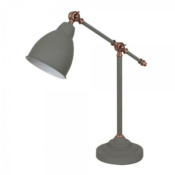 Настольная лампа Holder Table Lamp Grey Серый в Воронеже | Loft Concept 