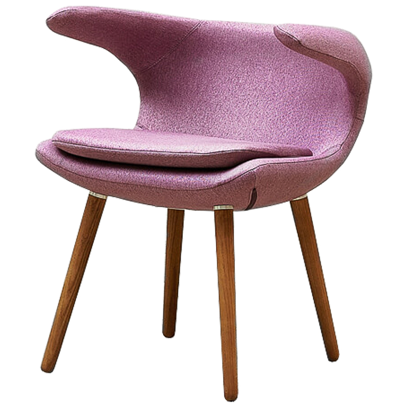 Стул Roidh Stool purple Сиреневый Коричневый в Воронеже | Loft Concept 