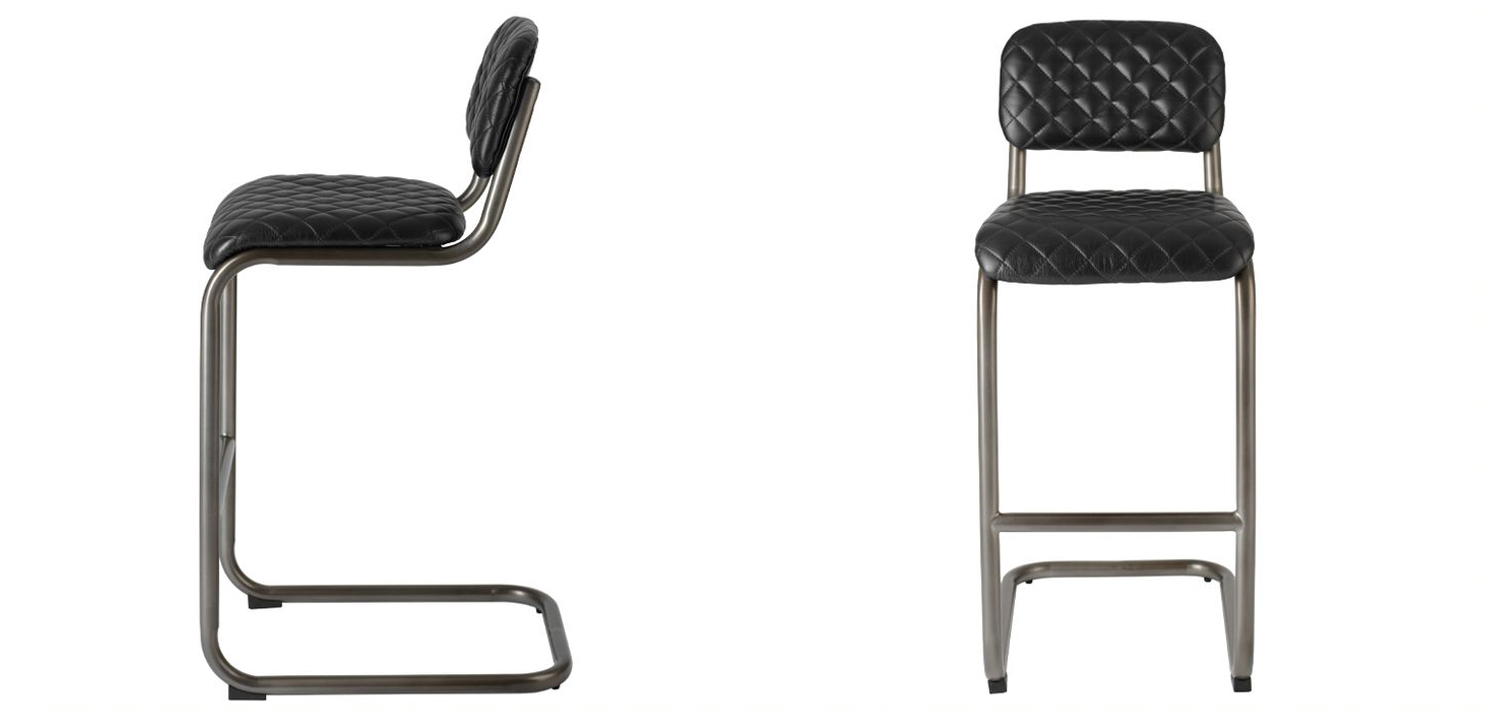 Барный стул Lavor Bar stool leather - фото