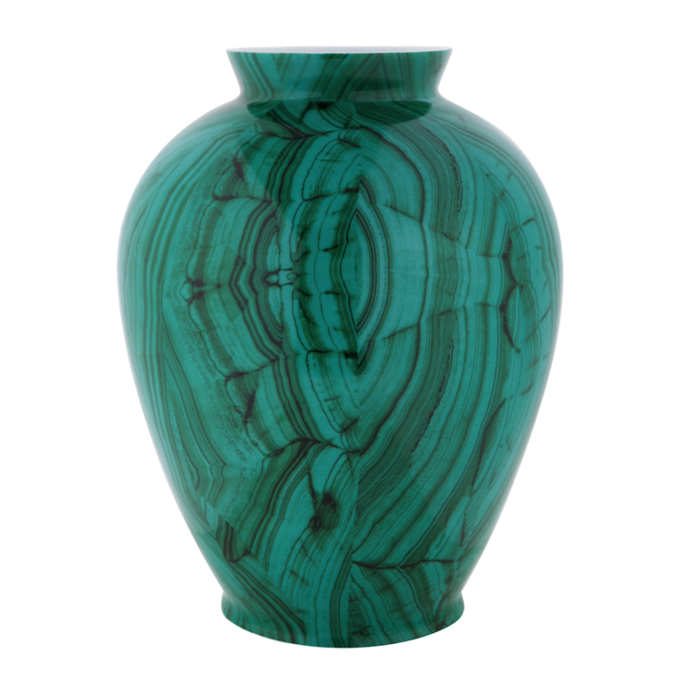 Ваза Malachite Vase barrel Малахит в Воронеже | Loft Concept 