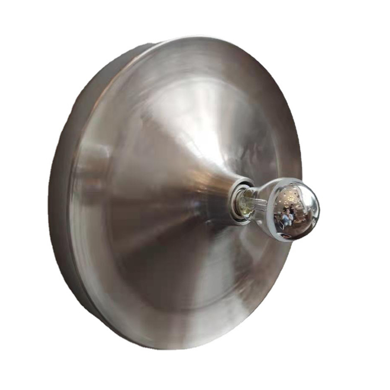Бра металл в стиле лофт Metal Disk Loft Серебряный Бра металл в стиле лофт Metal Disk Loft Серебряный в Воронеже | Loft Concept