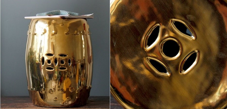 Керамический табурет Shine - фото №1