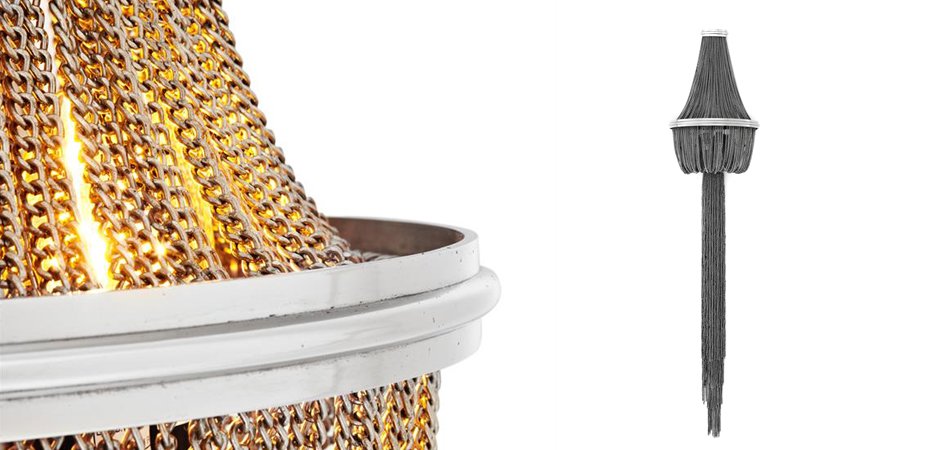 Бра Wall Lamp Martinez Nickel - Loft-Concept в Воронеже