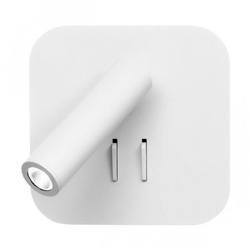 Бра Chelsom WALL LED DOCK White Square Белый Бра Chelsom WALL LED DOCK White Square Белый в Воронеже | Loft Concept