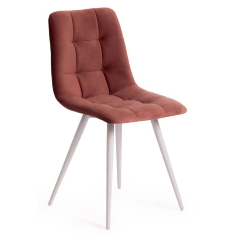 Стул Nancy Coral Chair Коралловый Белый в Воронеже | Loft Concept 