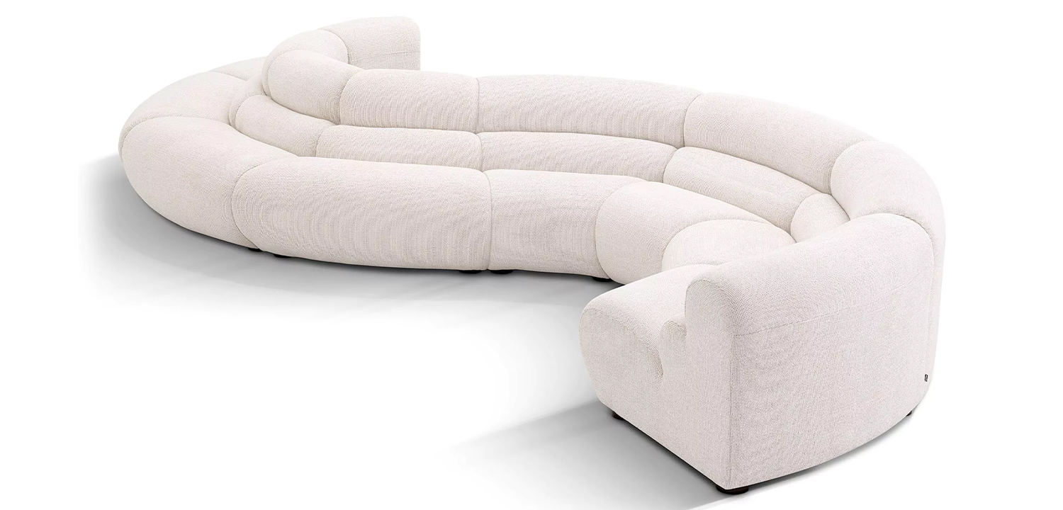 Модульный диван Eichholtz Sofa Lindau Outside Corner - фото