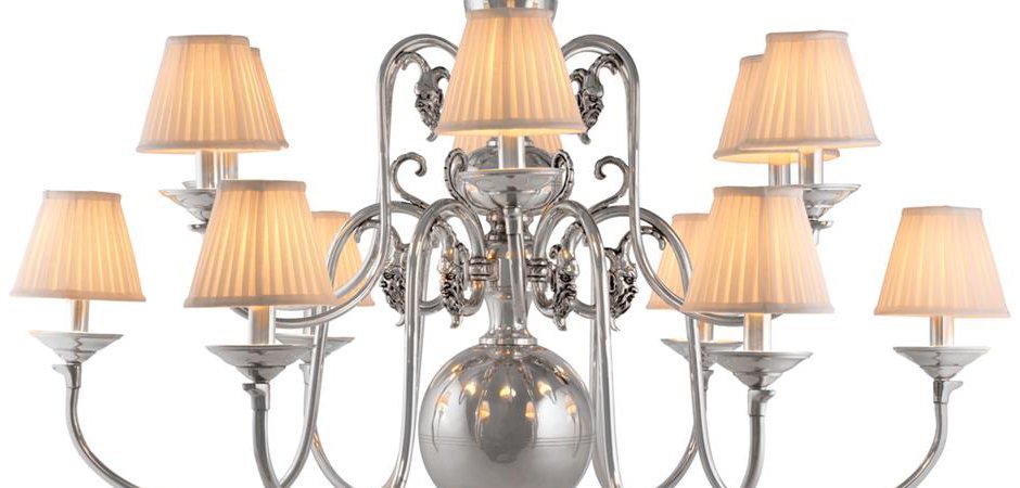 Люстра Eichholtz Chandelier La Chapelle Silver - Loft-Concept в Воронеже