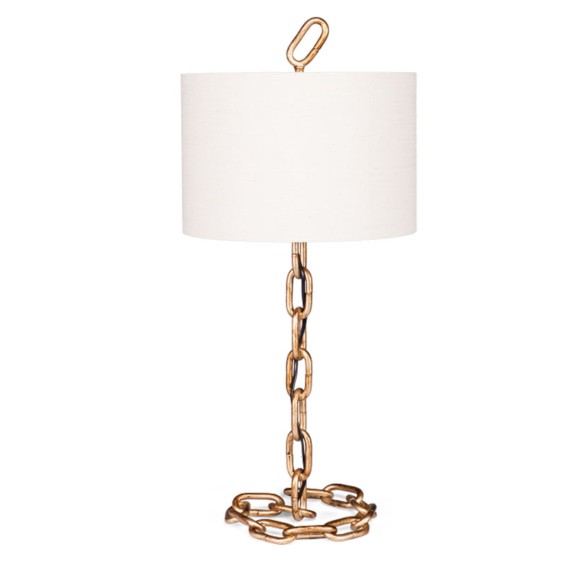 Настольная лампа Camryn Table Lamp Золотой Белый в Воронеже | Loft Concept 