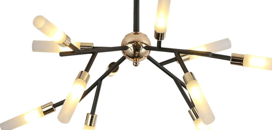 Люстра White Tube Valley Arredoluce Chandelier 12 Люстра White Tube Valley Arredoluce Chandelier 12 - Loft-Concept в Воронеже
