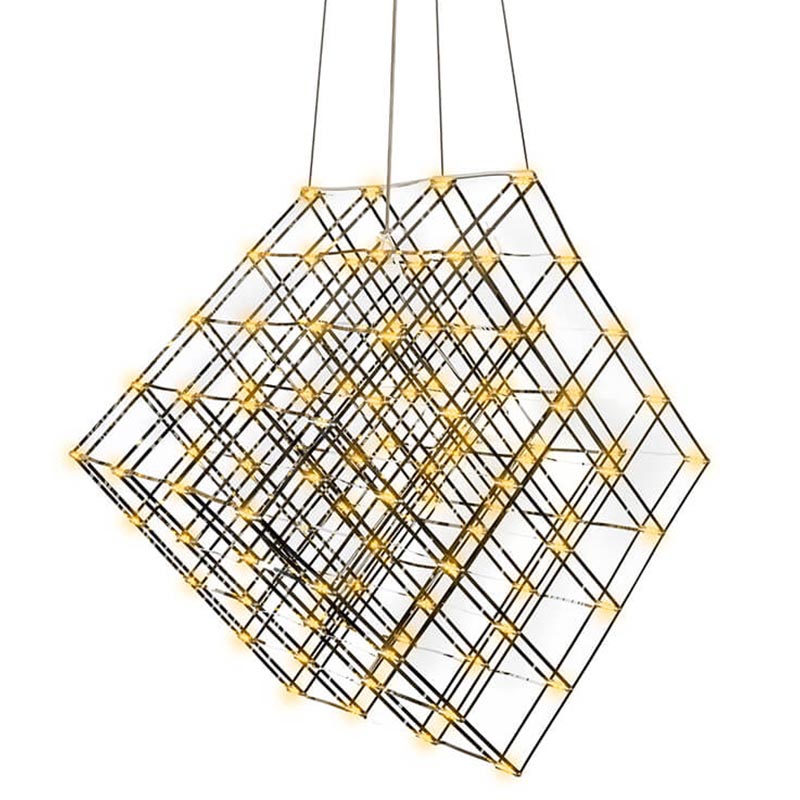 Люстра Moooi Tesseract Yellow lamp L Хром в Воронеже | Loft Concept 