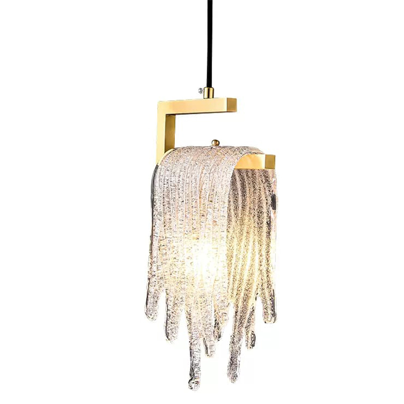 Подвесной светильник Fused Glass Hanging lamp Золотой в Воронеже | Loft Concept 