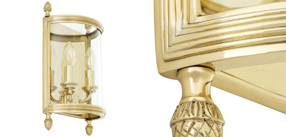 Бра Wall Lamp Lennon S Brass - Loft-Concept в Воронеже