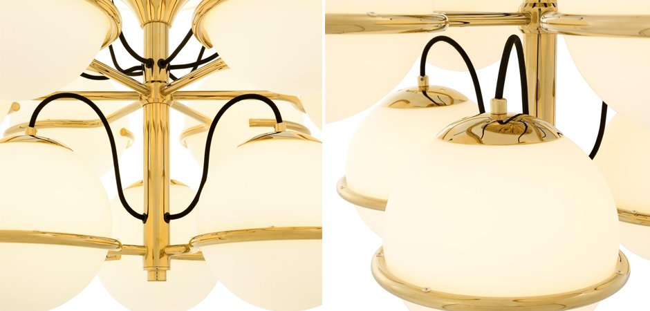 Потолочный светильник Eichholtz Ceiling Lamp Nerano Потолочный светильник Eichholtz Ceiling Lamp Nerano - Loft-Concept в Воронеже