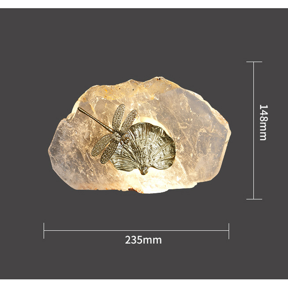 Бра Декоративный лист с стрекозой Glacial Fragment Бра Декоративный лист с стрекозой Glacial Fragment в Воронеже