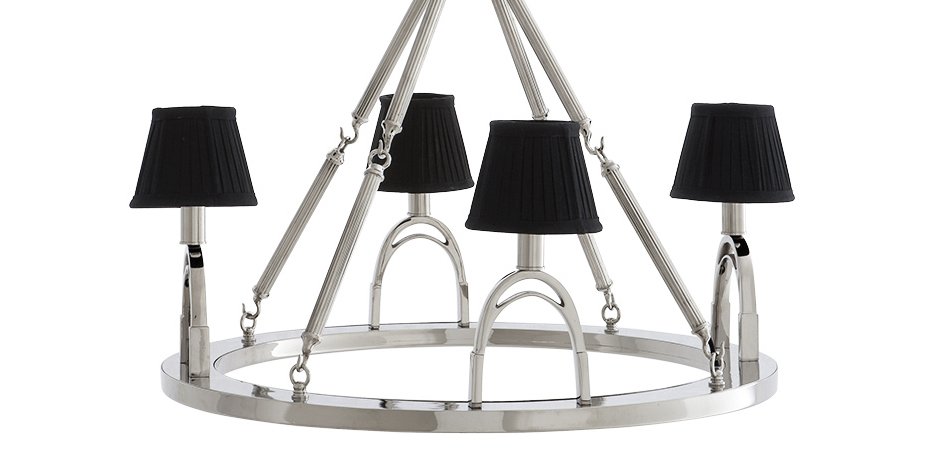Люстра Eichholtz Chandelier Jigger Nickel - Loft-Concept в Воронеже