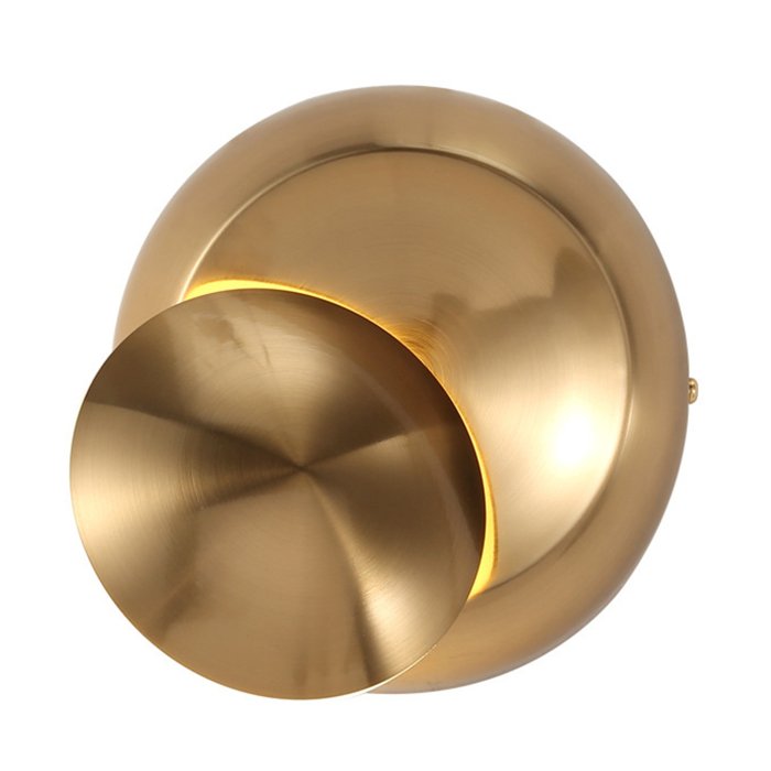 Бра Light Point Luna Wall Lamp Gold Латунь в Воронеже | Loft Concept 