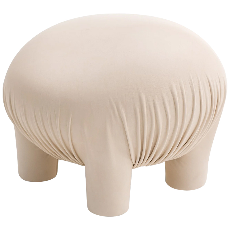 Пуф Бархат Anomaly дизайн Moroso Velvet Молочный Пуф Бархат Anomaly дизайн Moroso Velvet Молочный в Воронеже | Loft Concept