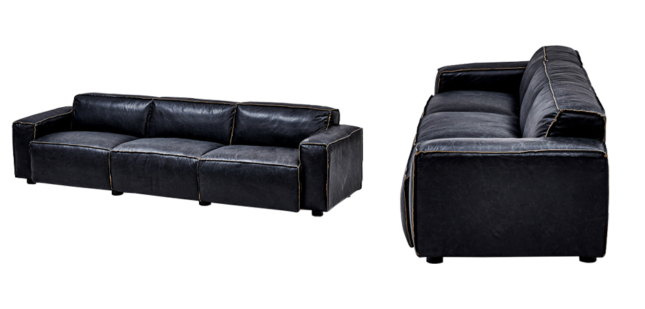 Диван Osorio Leather Sofa Диван Osorio Leather Sofa - Loft-Concept в Воронеже