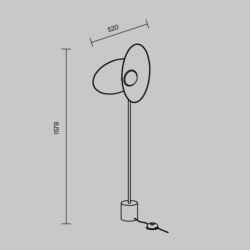 Напольный светильник Evolution 3000К 12Вт в Воронеже