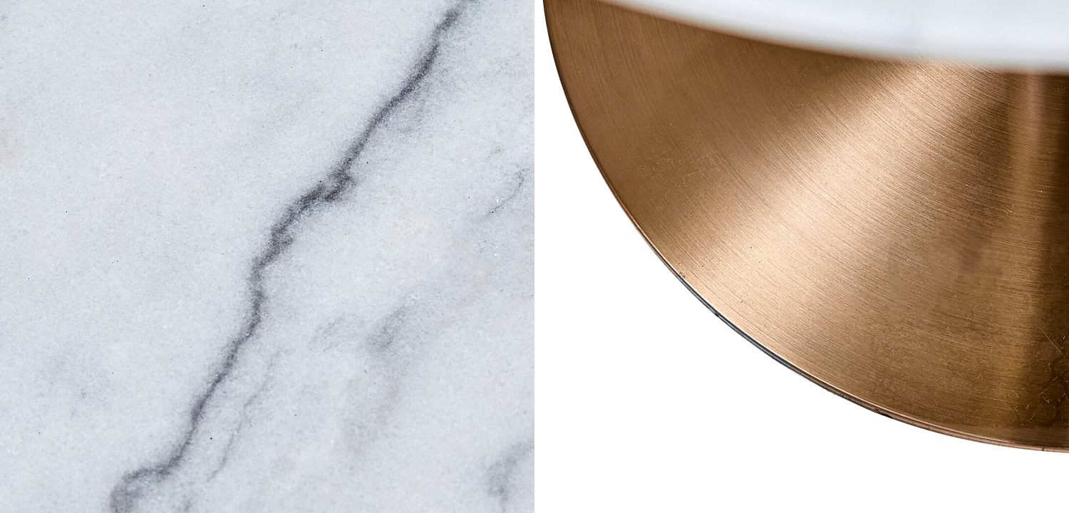 Обеденный стол Modesto Dinner Table Copper - фото