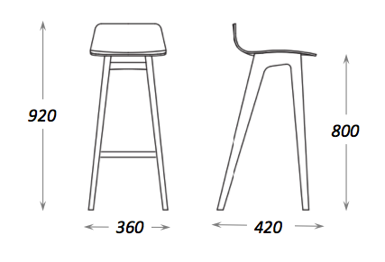 Барный стул Morph Bar Stool в Воронеже