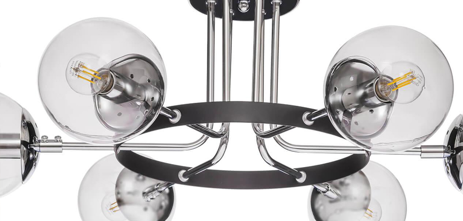 Потолочный светильник Transparent Balls Loft Ceiling Потолочный светильник Transparent Balls Loft Ceiling - Loft-Concept в Воронеже