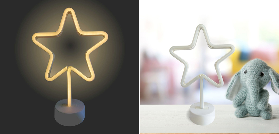 Неоновая настольная лампа Night Star - Loft-Concept в Воронеже