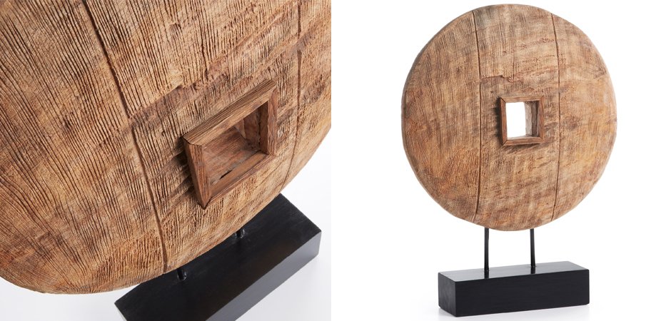 Колесо на подставке Wooden Wheel Колесо на подставке Wooden Wheel - Loft-Concept в Воронеже