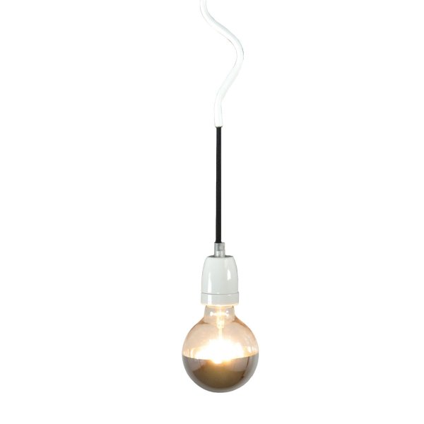 Подвесной светильник Spinner Bulb White Белый в Воронеже | Loft Concept 