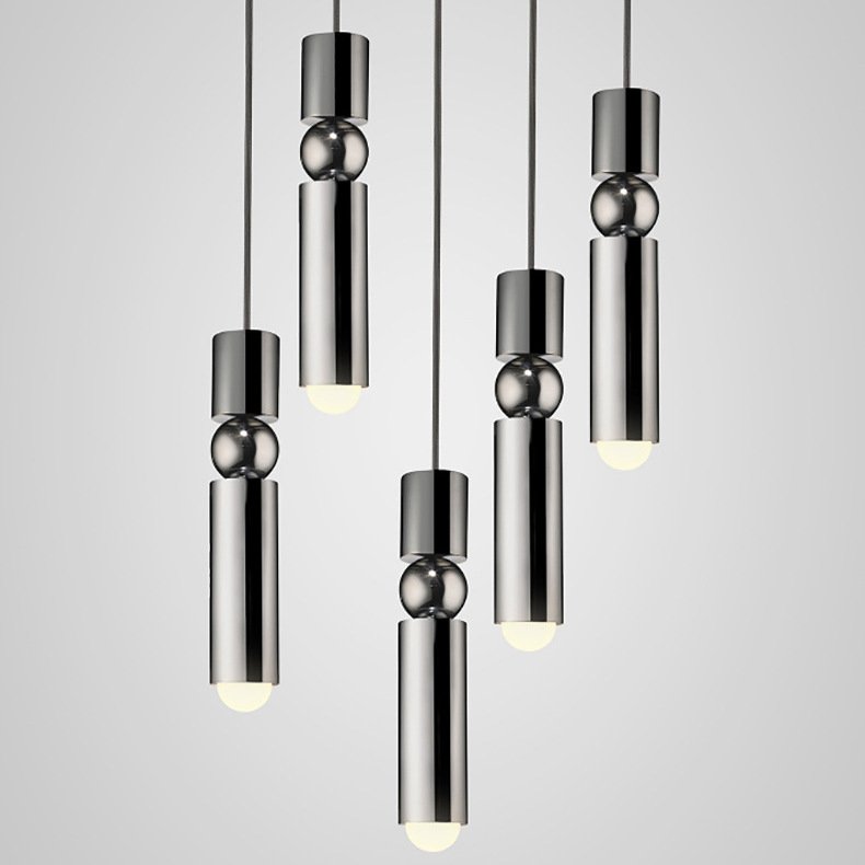 Подвесной светильник Fulcrum by Lee Broom Chrome Хром в Воронеже | Loft Concept 