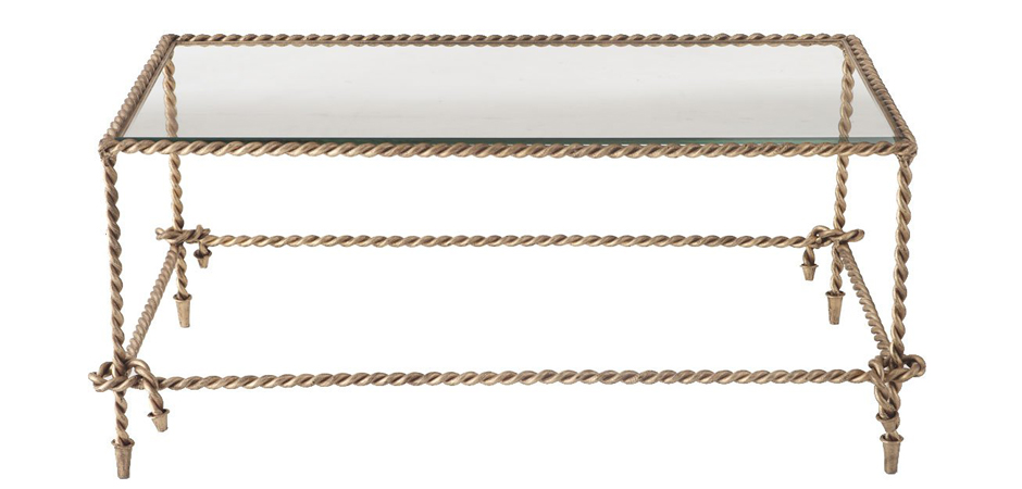 Кофейный стол Golden pigtail Кофейный стол Golden pigtail - Loft-Concept в Воронеже