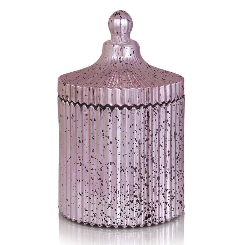 Ваза Glass Vessel With Lid розовая Розовый Ваза Glass Vessel With Lid розовая Розовый в Воронеже | Loft Concept
